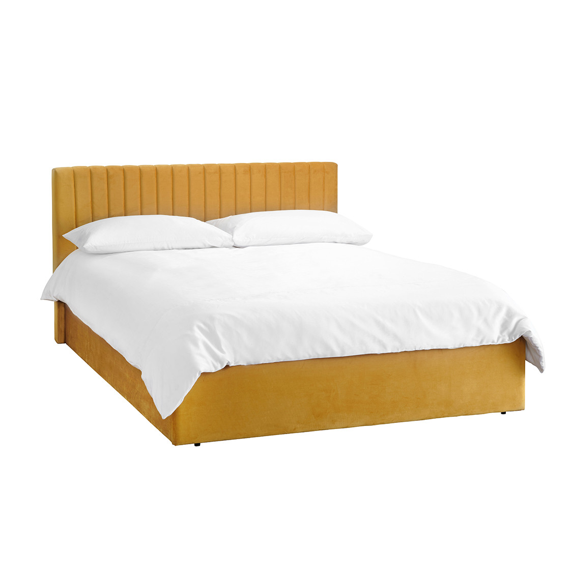 Berlin Mustard Double Bed