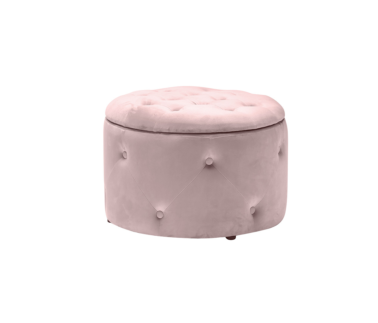 Cleo Storage Pouffe Pink