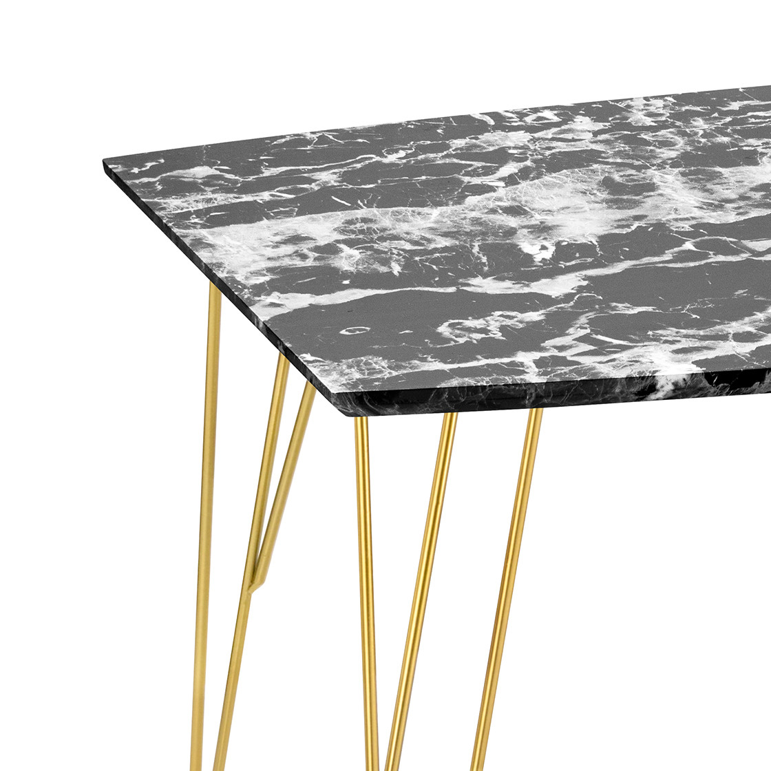 Fusion Coffee Table Black Marble