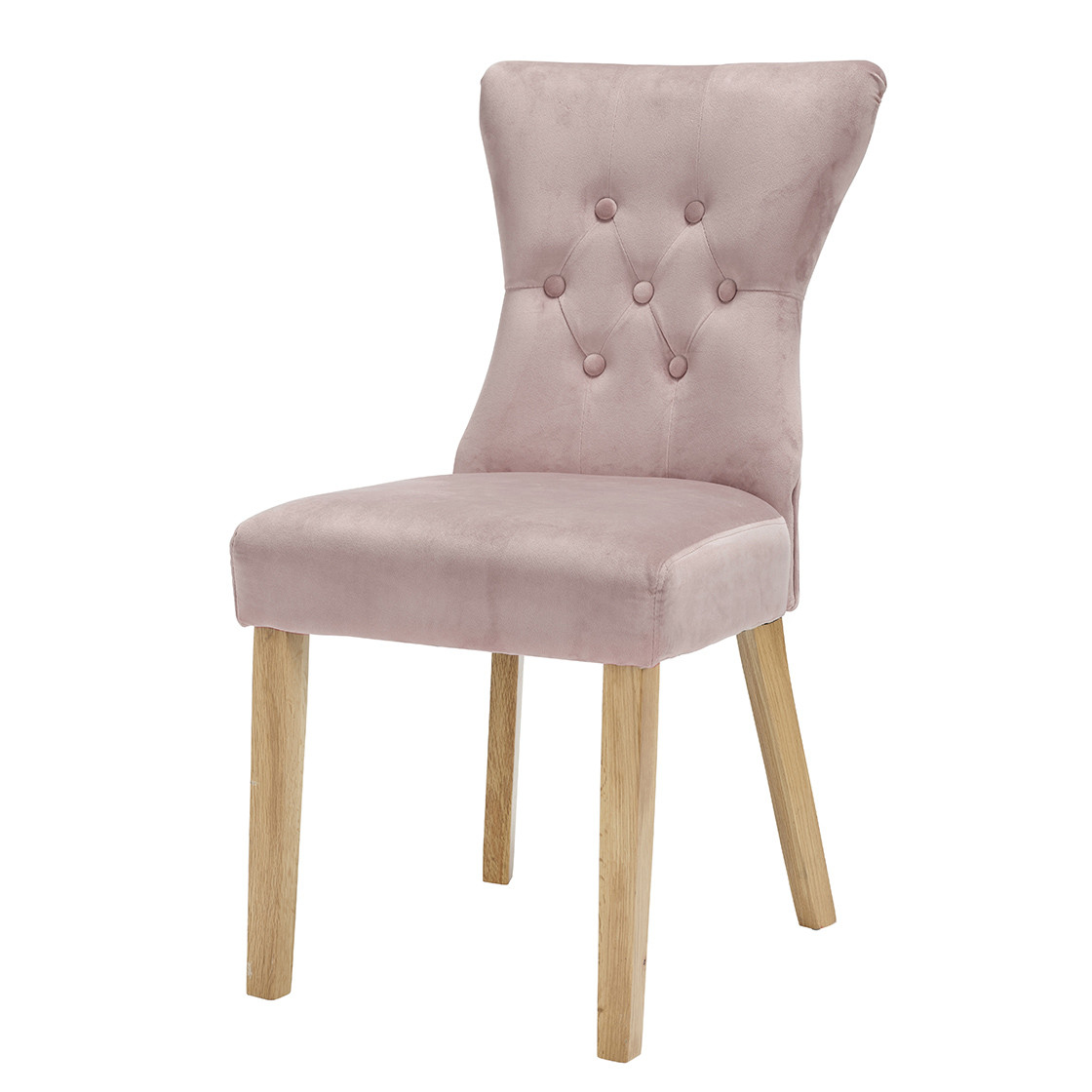 Naples Dining Chair Blush Pink (Pack of 2)