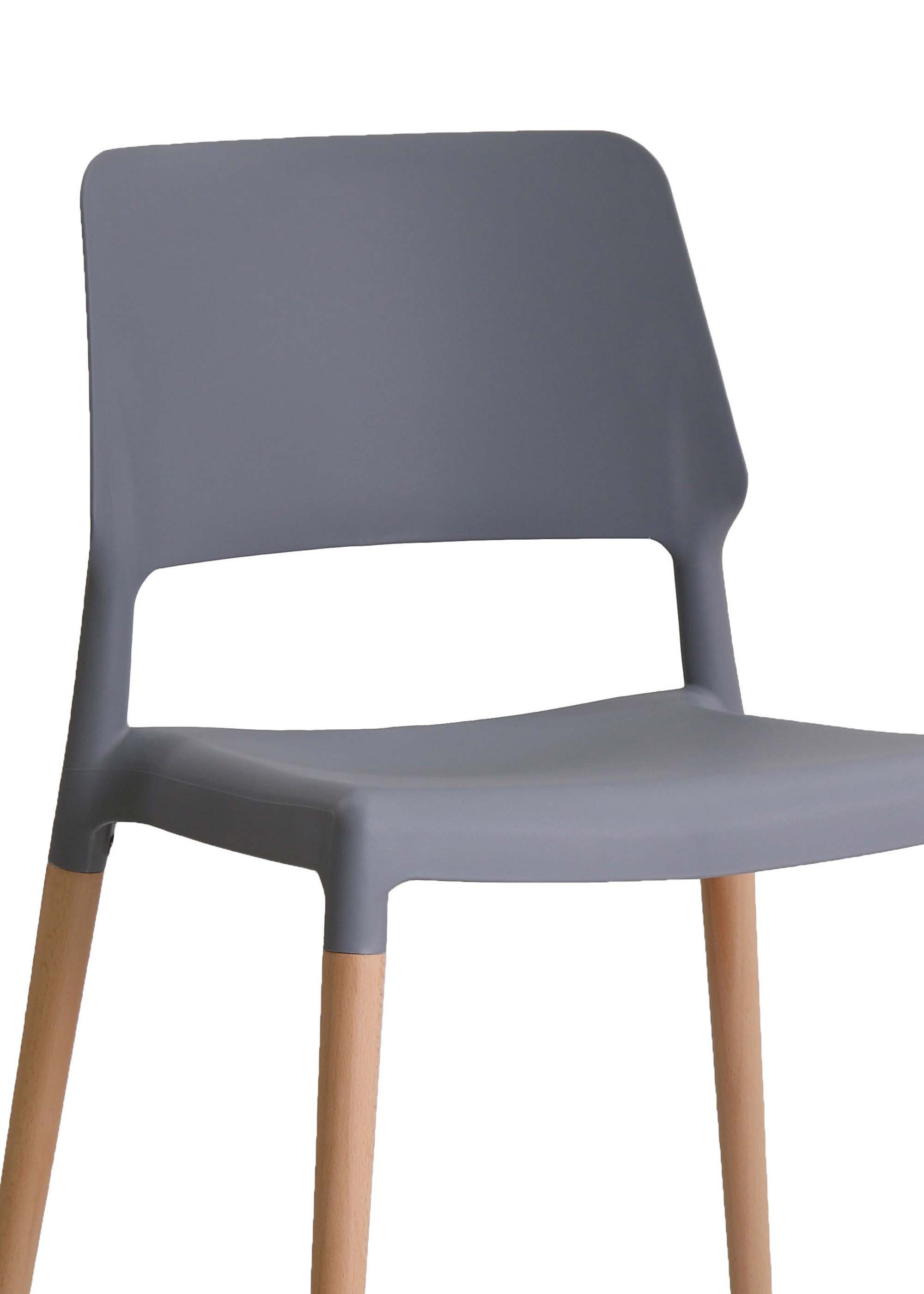 Riva Chair Grey (Pack of 2)