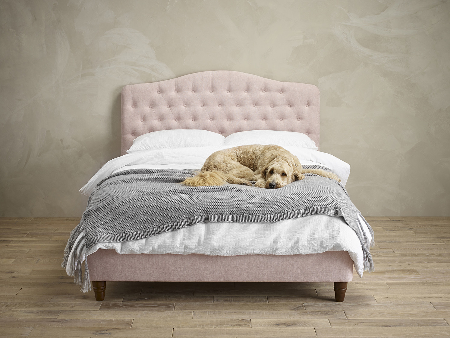 Sorrento Double Bed Pink