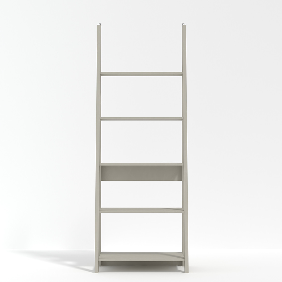 Tiva Ladder Bookcase Grey