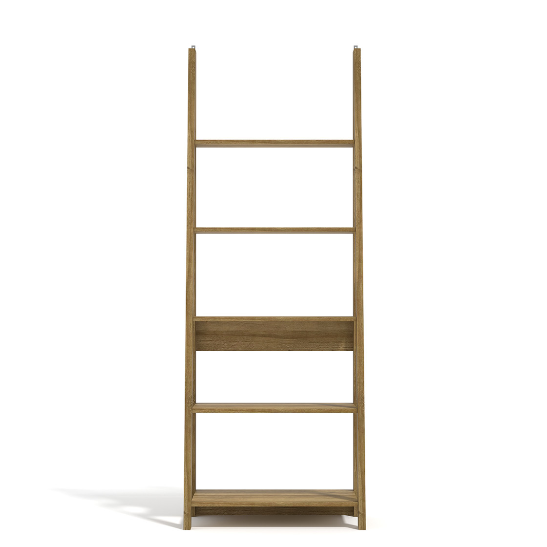 Tiva Ladder Bookcase Oak