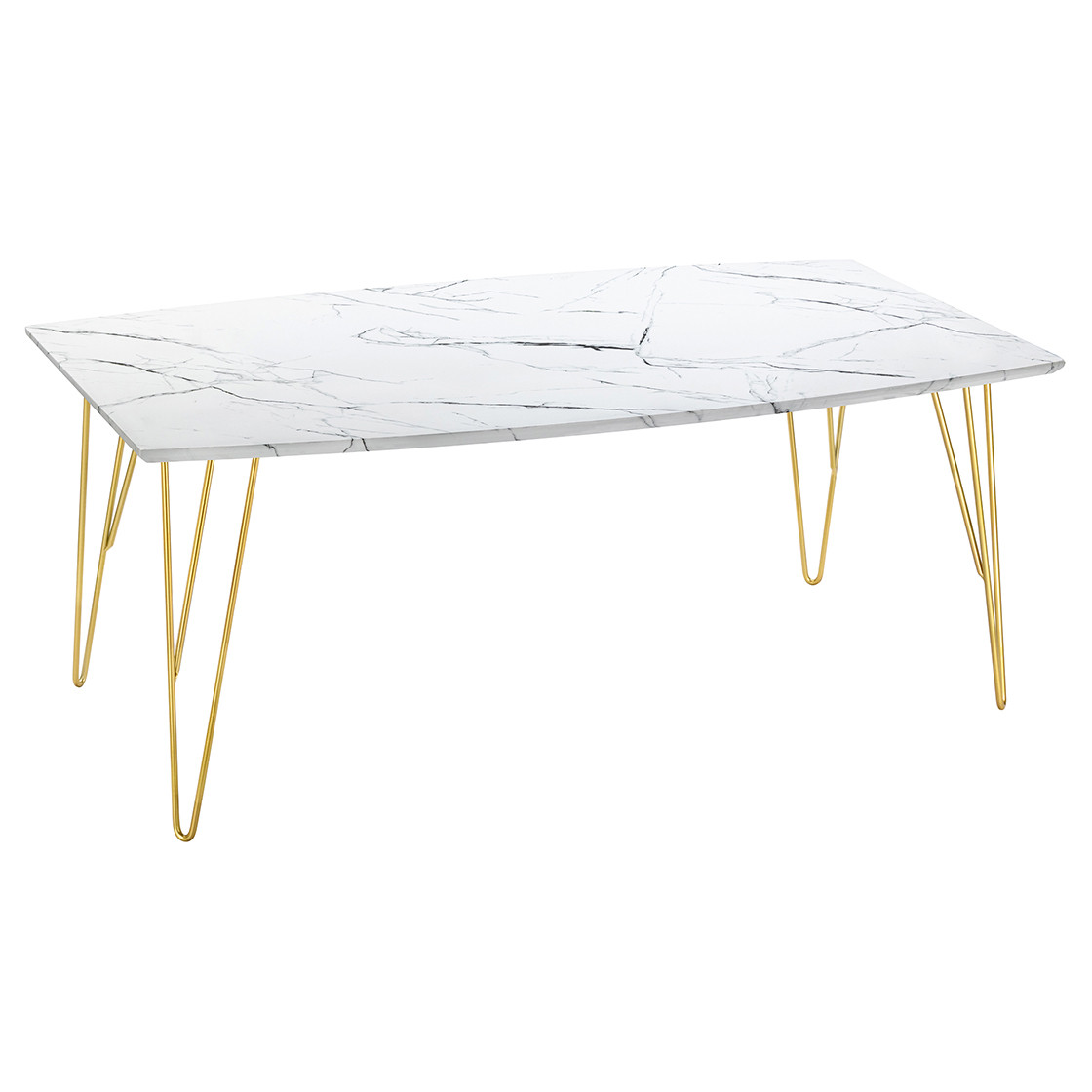 Fusion Coffee Table White Marble