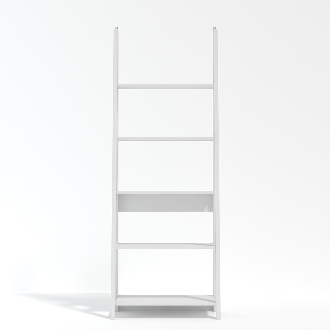 Tiva Ladder Bookcase White