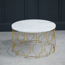 Grace Coffee Table White Marble