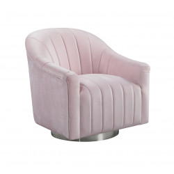 Tiffany Swivel Chair Pink